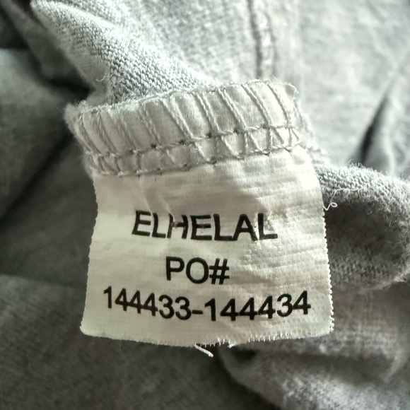 Columbia Men’s Gray Long Sleeve Logo Shirt Large Cotton Blend Stretch - Picture 4 of 9